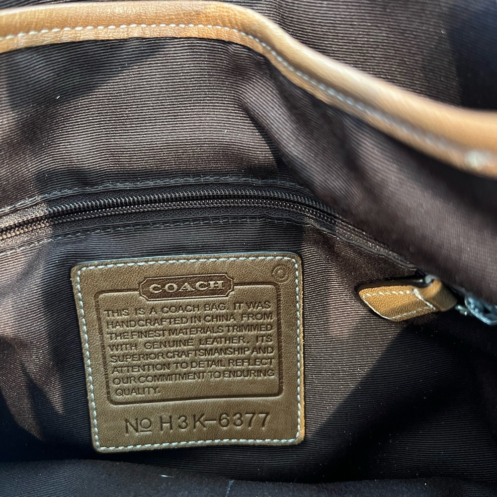 Coach vintage soho shoulder bag in brown - Picture 6 of 7